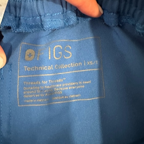 Figs Technical Collection Blue Pants - Picture 2 of 2